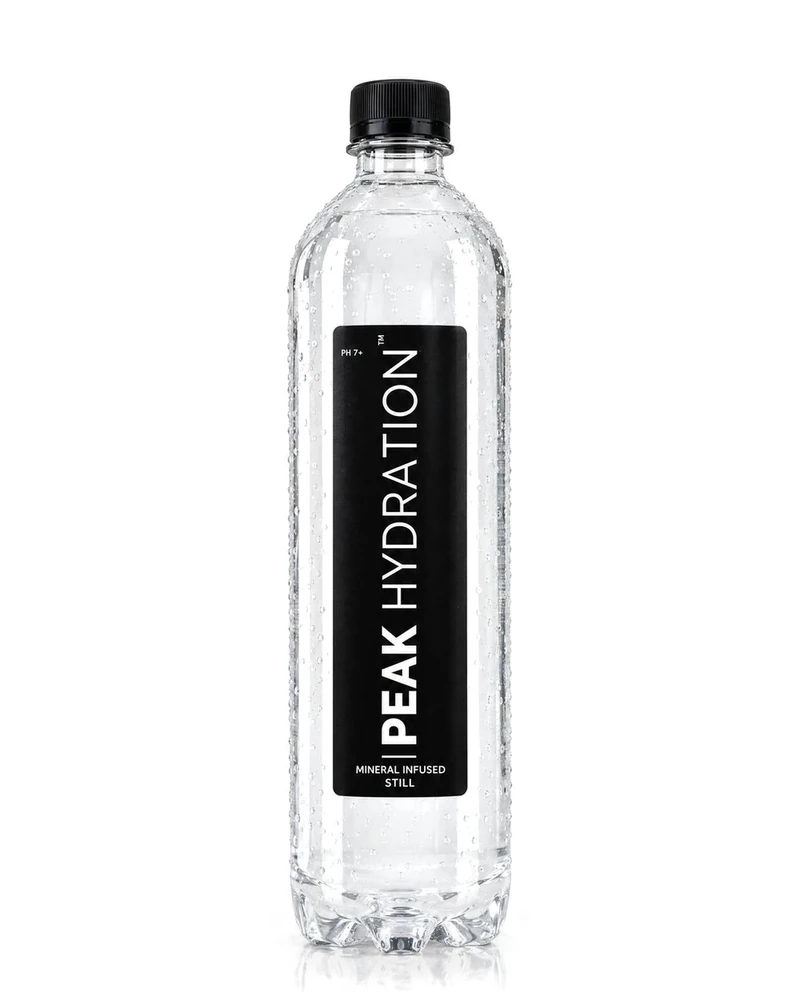 Peak Hydration mineral-infused still water, 1 litre bottle