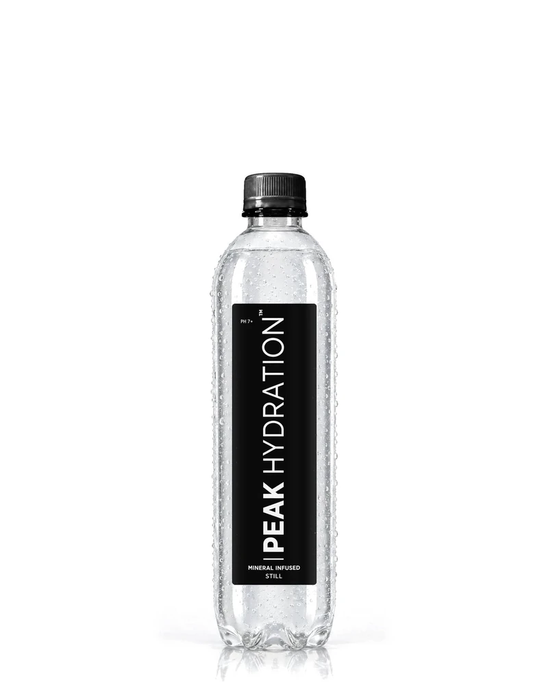 Peak Hydration mineral-infused still water, 500 ml bottle